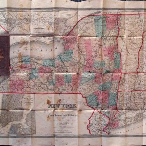 Map of the State of New York