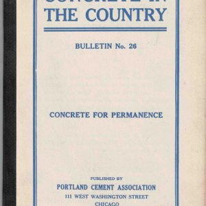 Concrete in the Country - Bulletin No. 26, 13th Edition