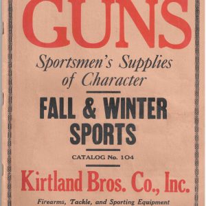 Guns - Fall & Winter Sports, Catalog No. 104