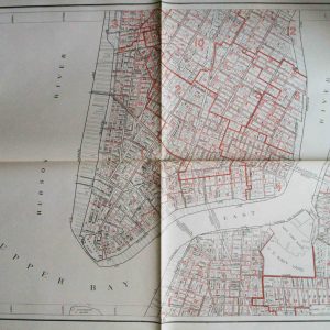 State of New York. Enumeration of Inhabitants 1925. Maps of Block Enumeration in Cities to Accompany Report Present to the Legislature, January 15, 1926 by Florence E. S. Knapp, Secretary of State