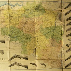 Broadside Advertisement and Map