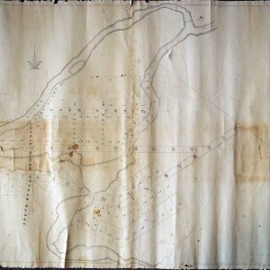 [Manuscript Map of Wegatchie, New York]